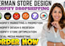 build shopify german online shop ecommerce website localization multi currency
